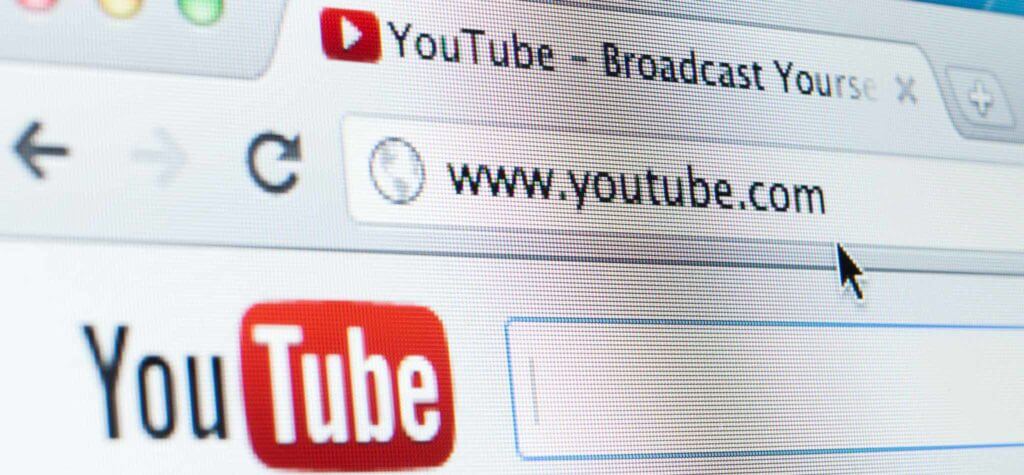 youtube search bar open in internet browser